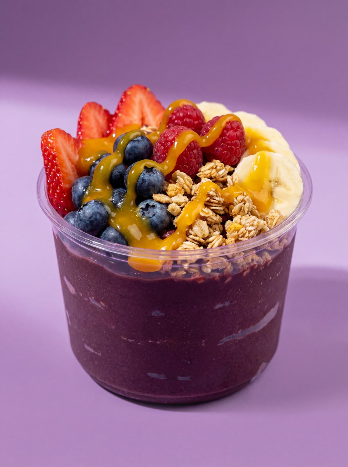 Açaí Bowl aus professioneller Standgerät-Maschine